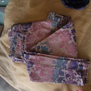 Mossimo Skinny multi colored jeans size 6
